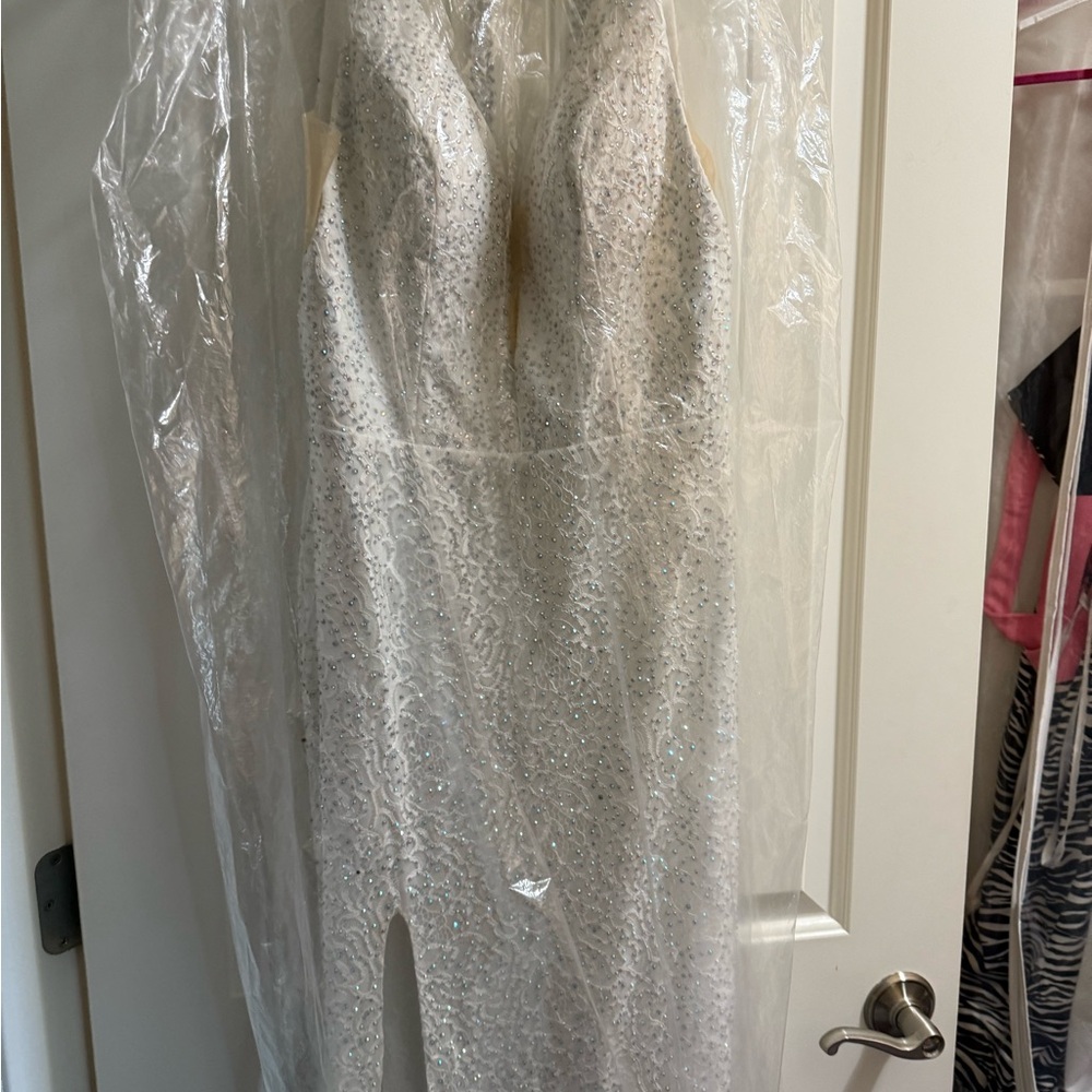 Pageant Dress Vienna Dress With Detachable Cape BNWT